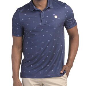 PALM GOLF Beachside Performance Polo Shirt Men's - Size XL - NWT!